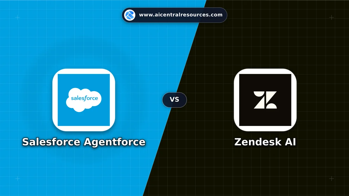 Salesforce Agentforce vs Zendesk AI Comparison Battle Card - Features, Pricing & Review in AI Chatbots