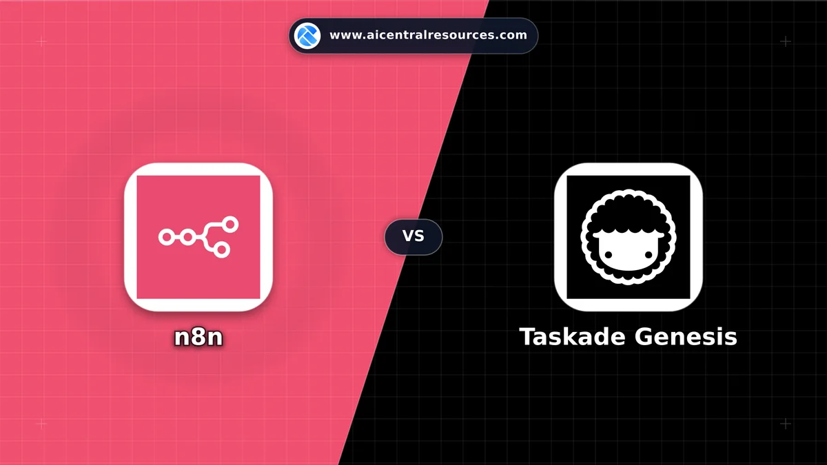 Compare n8n vs Taskade Genesis - Features, Pricing & Performance Matrix n8n vs Taskade Genesis Comparison Battle Card - Features, Pricing & Review in AI No-Code / Automation Tools