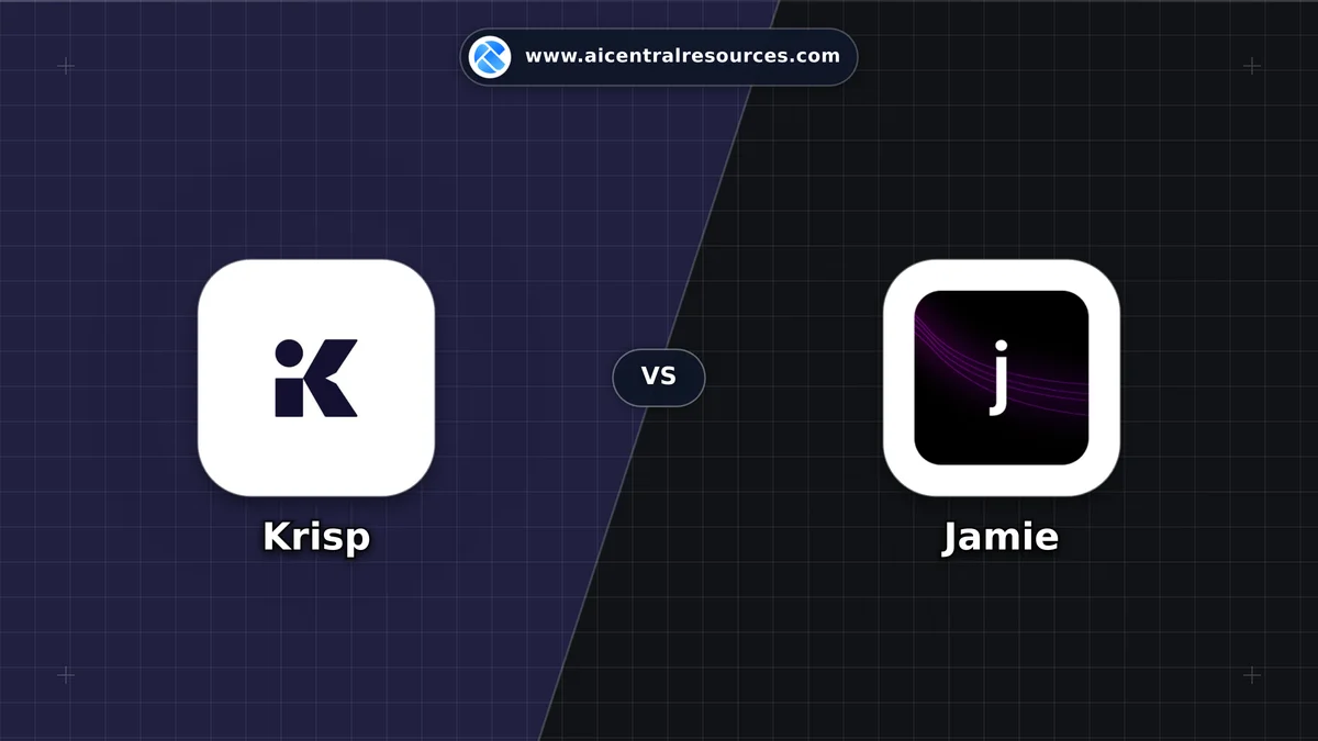 Krisp vs Jamie Comparison Battle Card: Features, Pricing & Performance Matrix in AI No-Code / Automation Tools