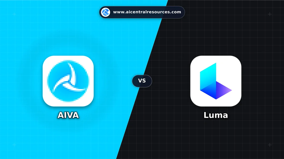 Compare AIVA vs Luma - Features, Pricing & Performance Matrix AIVA vs Luma Comparison Battle Card - Features, Pricing & Review in AI Audio & Music Tools