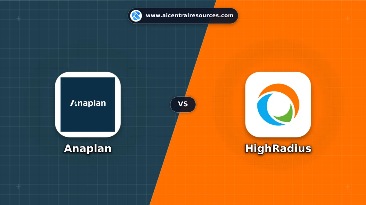 Compare Anaplan vs HighRadius - Features, Pricing & Performance Matrix Anaplan vs HighRadius Comparison Battle Card - Features, Pricing & Review in AI Data & Analytics Tools