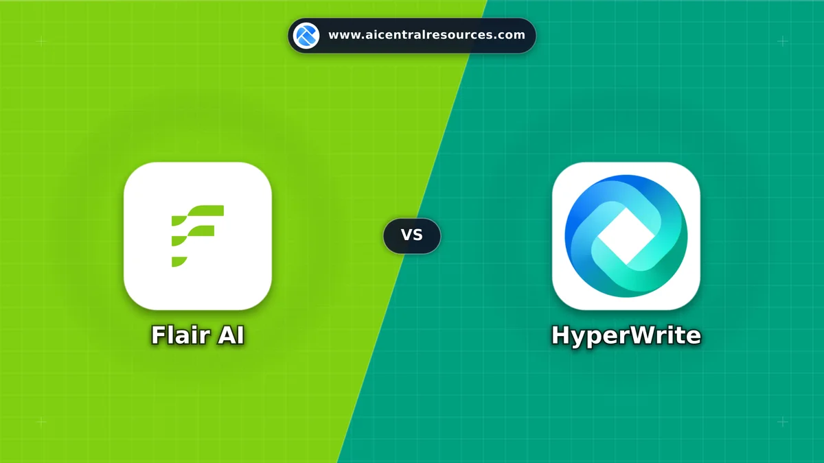 Compare Flair AI vs HyperWrite - Features, Pricing & Performance Matrix Flair AI vs HyperWrite Comparison Battle Card - Features, Pricing & Review in AI Image Generators