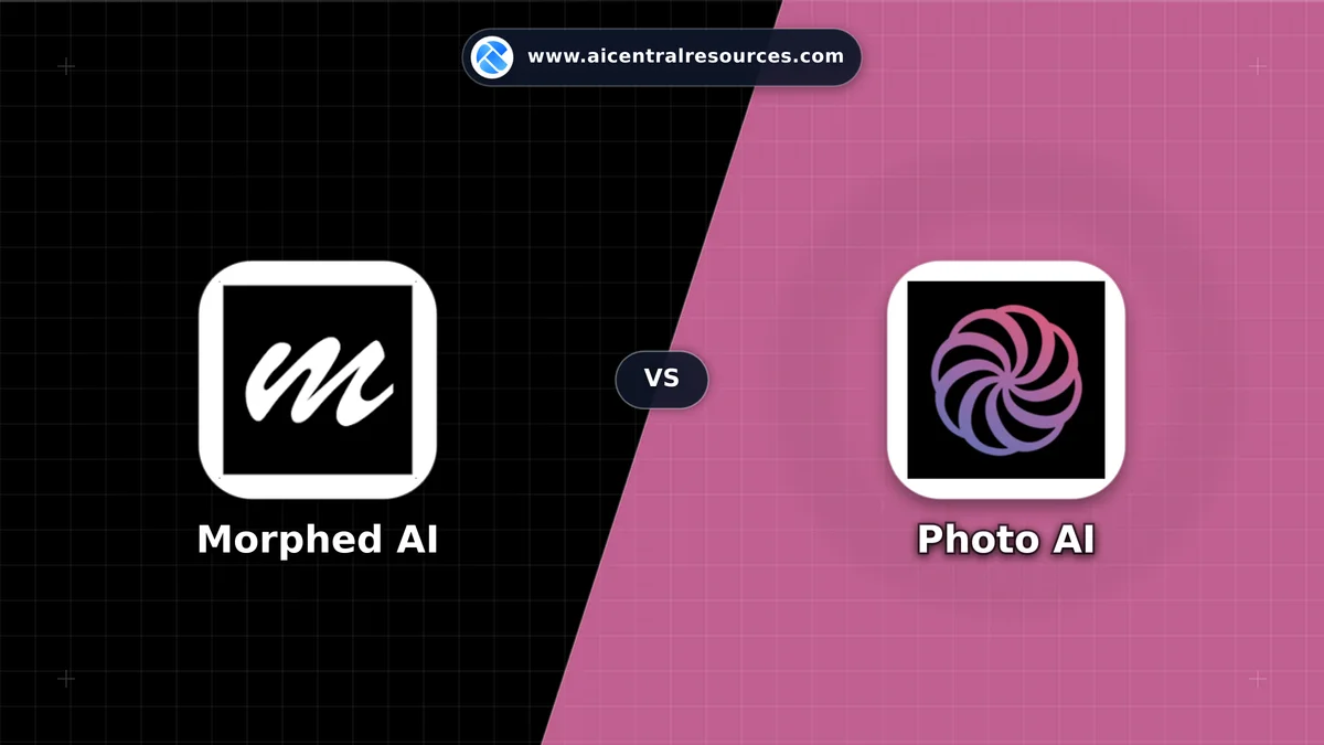 Morphed AI vs Photo AI Comparison Battle Card - Features, Pricing & Review in AI E-commerce Tools