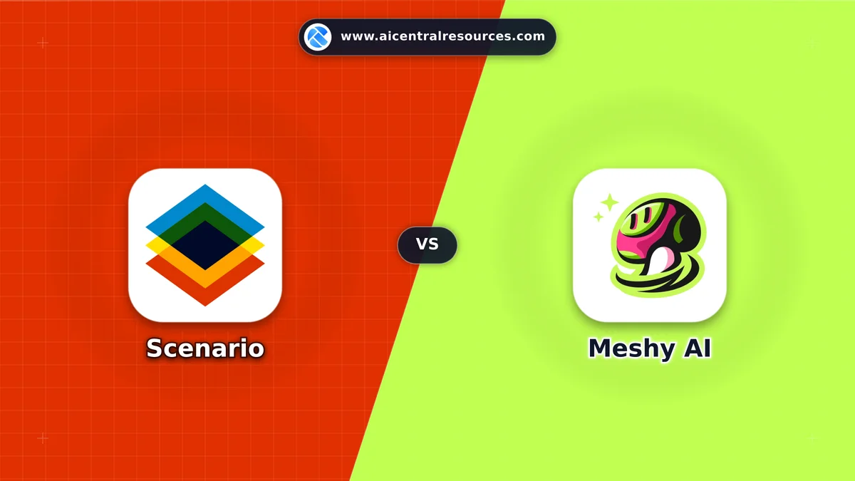 Compare Scenario vs Meshy AI - Features, Pricing & Performance Matrix Scenario vs Meshy AI Comparison Battle Card - Features, Pricing & Review in AI Art & Animation Tools