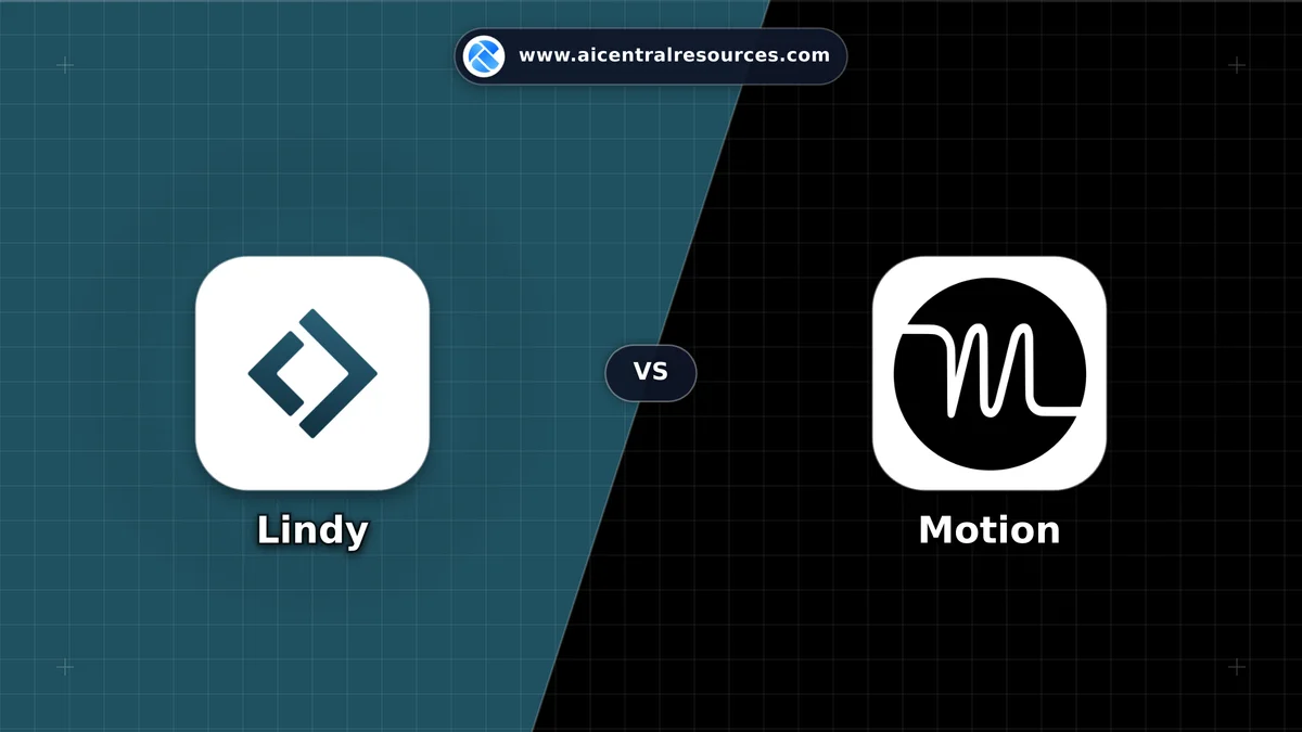 Compare Lindy vs Motion - Features, Pricing & Performance Matrix Lindy vs Motion Comparison Battle Card - Features, Pricing & Review in AI Productivity Tools