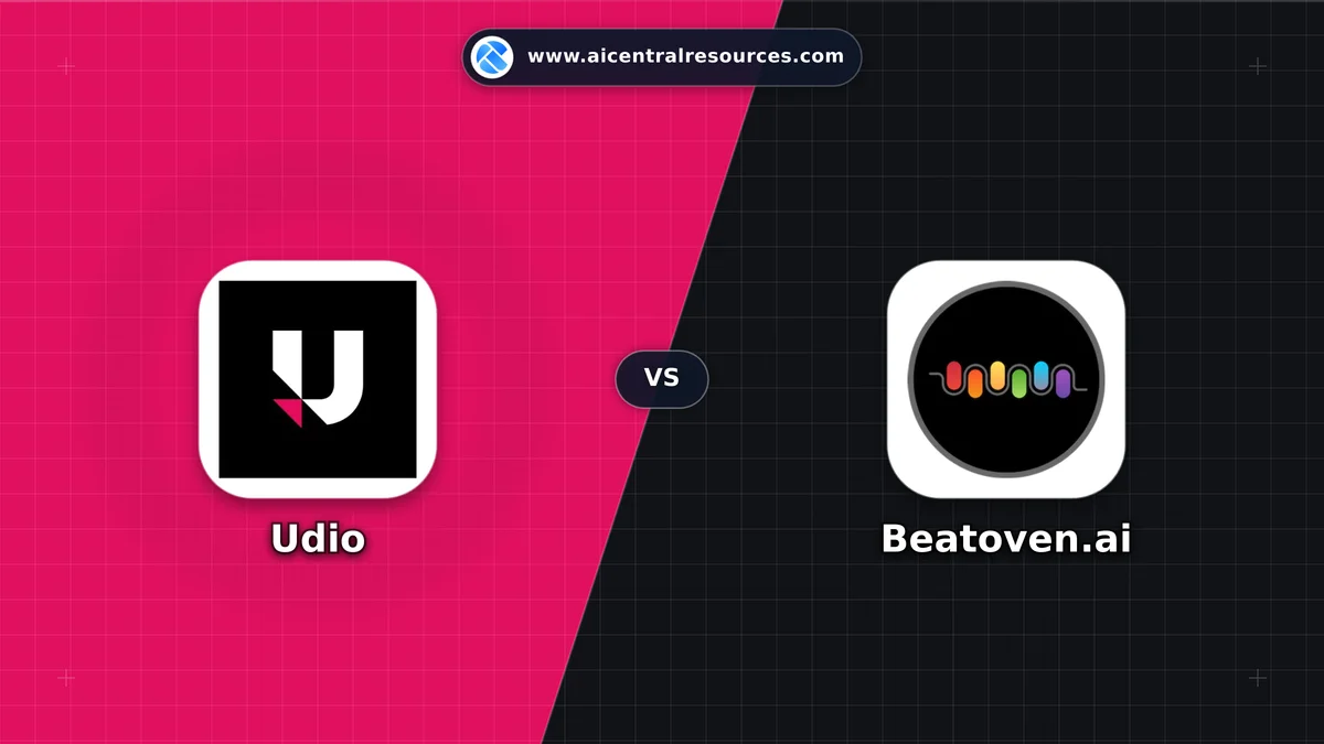 Compare Udio vs Beatoven.ai - Features, Pricing & Performance Matrix Udio vs Beatoven.ai Comparison Battle Card - Features, Pricing & Review in AI Audio & Music Tools