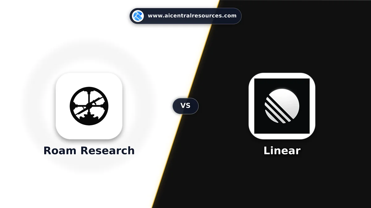Compare Roam Research vs Linear - Features, Pricing & Performance Matrix Roam Research vs Linear Comparison Battle Card - Features, Pricing & Review in AI Productivity Tools