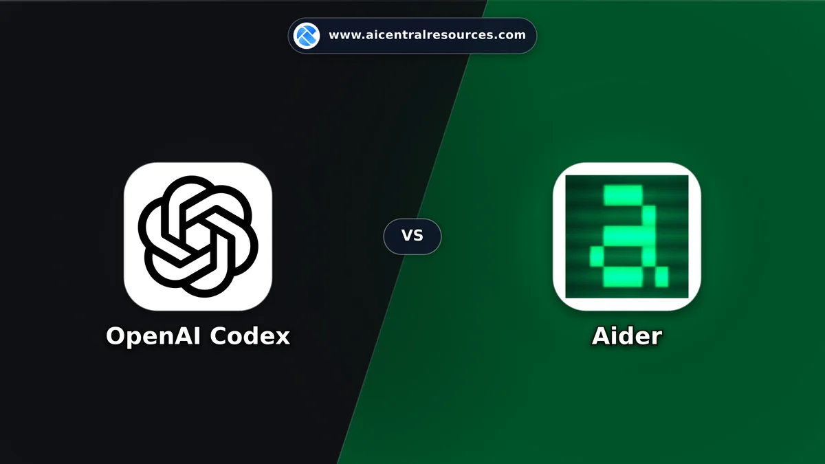 Compare OpenAI Codex vs Aider - Features, Pricing & Performance Matrix OpenAI Codex vs Aider Comparison Battle Card - Features, Pricing & Review in AI Coding Assistants