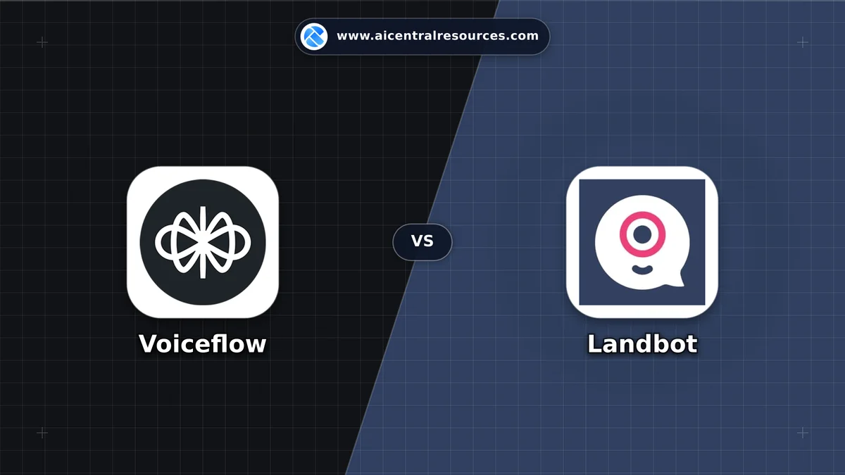 Voiceflow vs Landbot Comparison Battle Card - Features, Pricing & Review in AI Chatbots