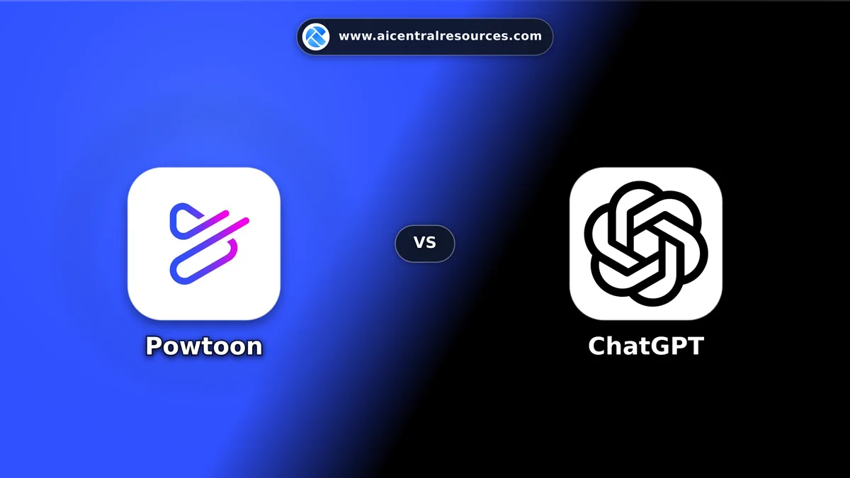 Compare Powtoon vs ChatGPT - Features, Pricing & Performance Matrix Powtoon vs ChatGPT Comparison Battle Card - Features, Pricing & Review in AI Design Tools