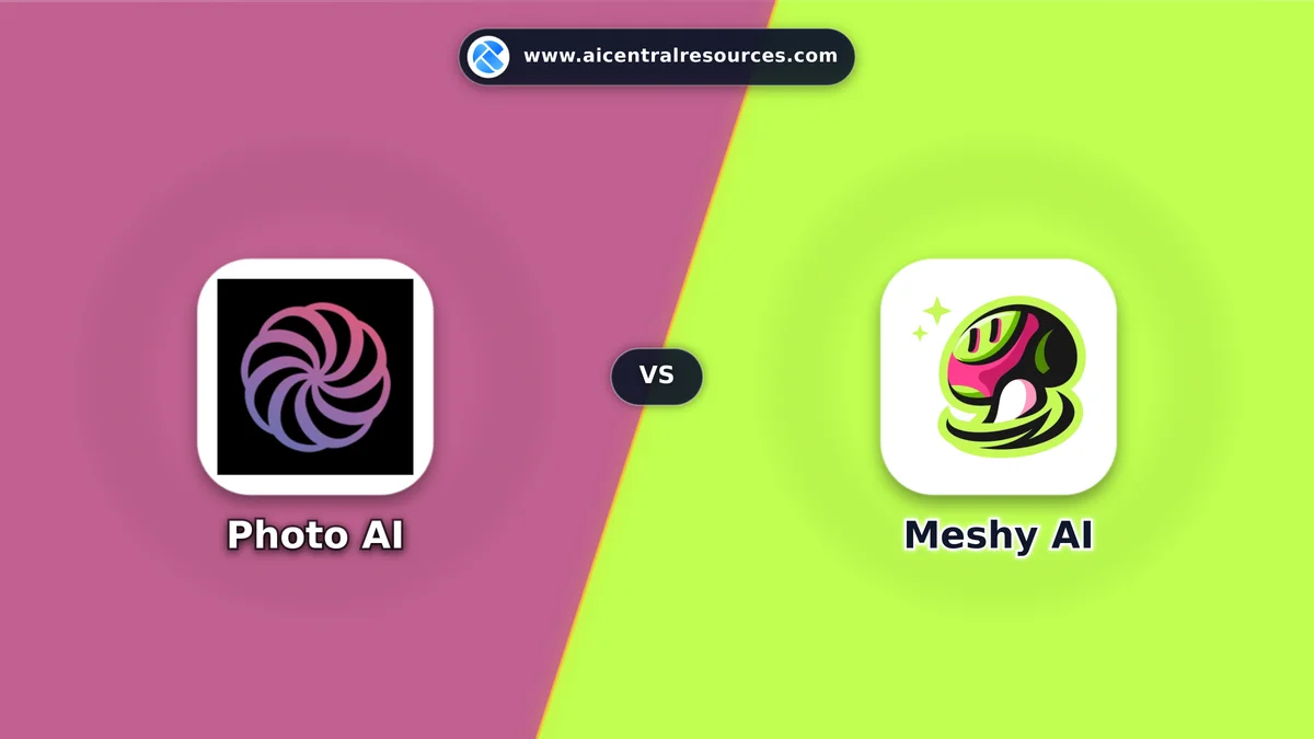 Photo AI vs Meshy AI Comparison Battle Card - Features, Pricing & Review in AI E-commerce Tools