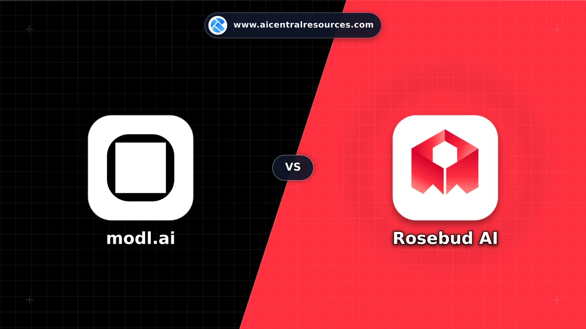 modl.ai vs Rosebud AI Comparison Battle Card - Features, Pricing & Review in AI Gaming & Entertainment