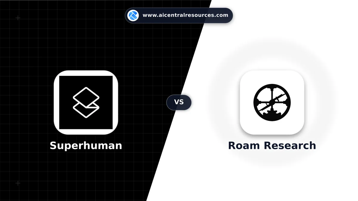 Compare Superhuman vs Roam Research - Features, Pricing & Performance Matrix Superhuman vs Roam Research Comparison Battle Card - Features, Pricing & Review in AI Writing Assistant Tools