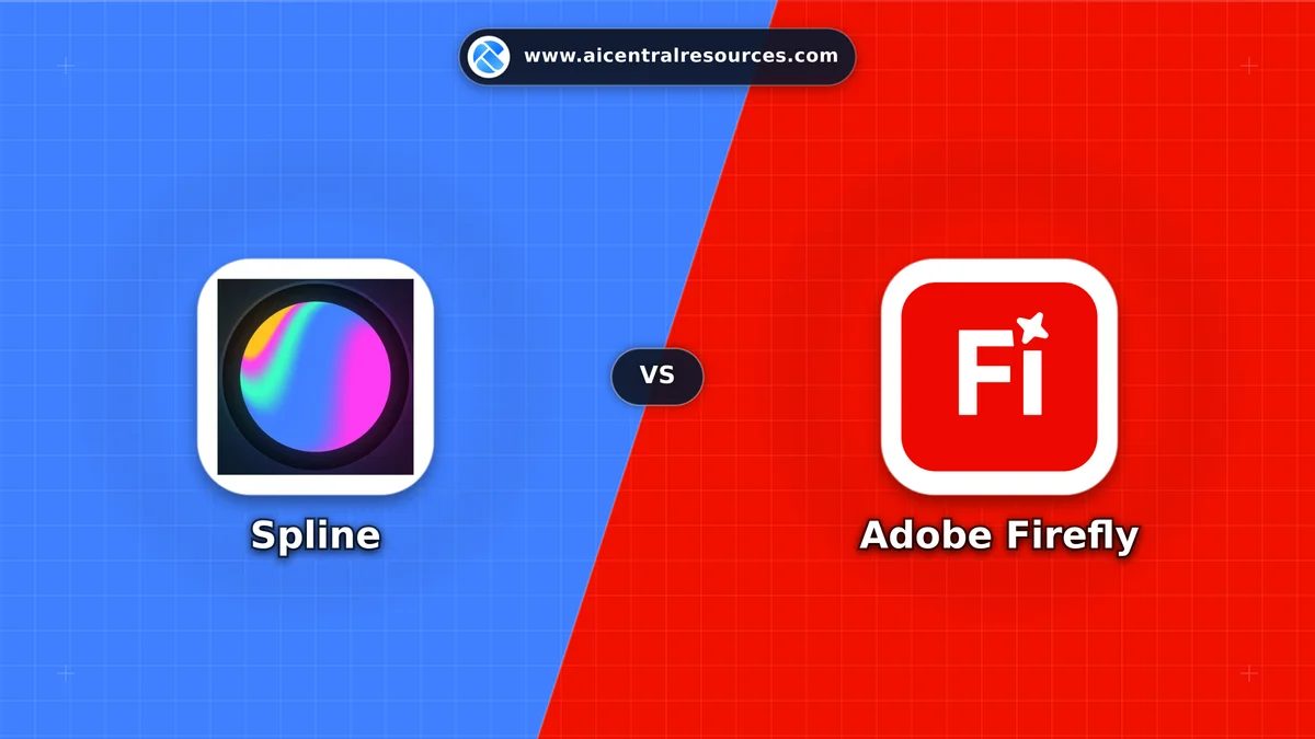 Compare Spline vs Adobe Firefly - Features, Pricing & Performance Matrix Spline vs Adobe Firefly Comparison Battle Card - Features, Pricing & Review in AI Design Tools