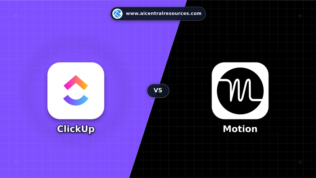 Compare ClickUp vs Motion - In-Depth Feature Matrix, Pricing & Ratings ClickUp vs Motion Comparison Battle Card: Features, Pricing & Performance Matrix in AI Productivity Tools