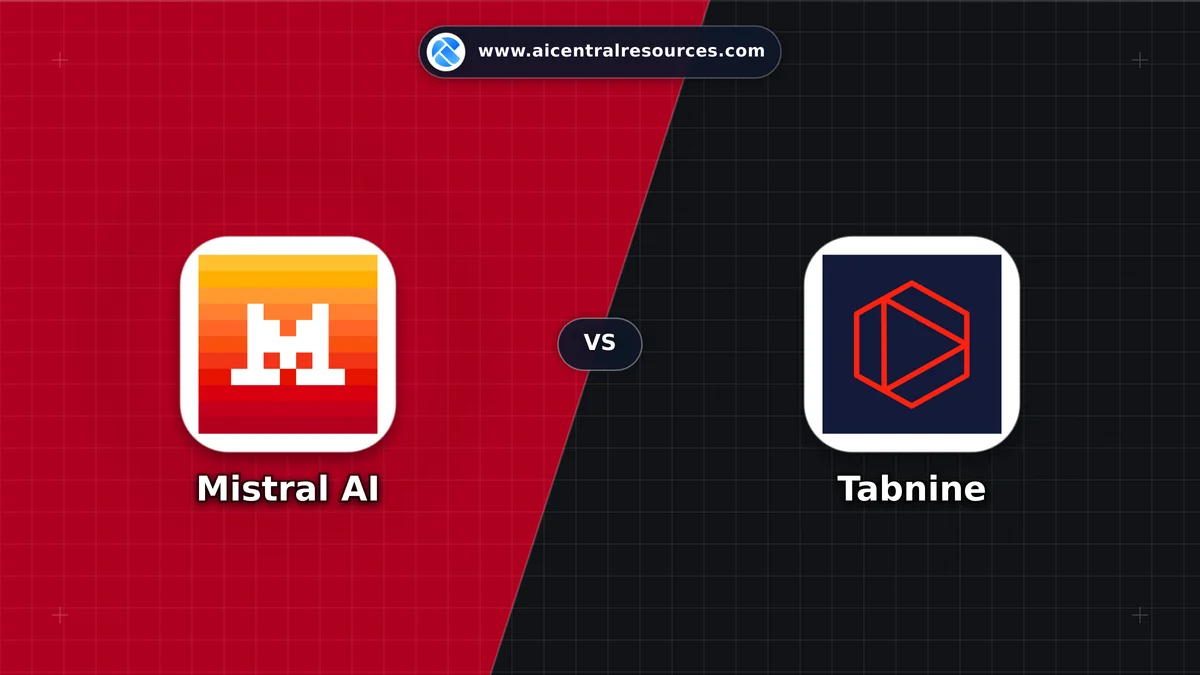 Compare Mistral AI vs Tabnine - Features, Pricing & Performance Matrix Mistral AI vs Tabnine Comparison Battle Card - Features, Pricing & Review in AI Coding Assistants