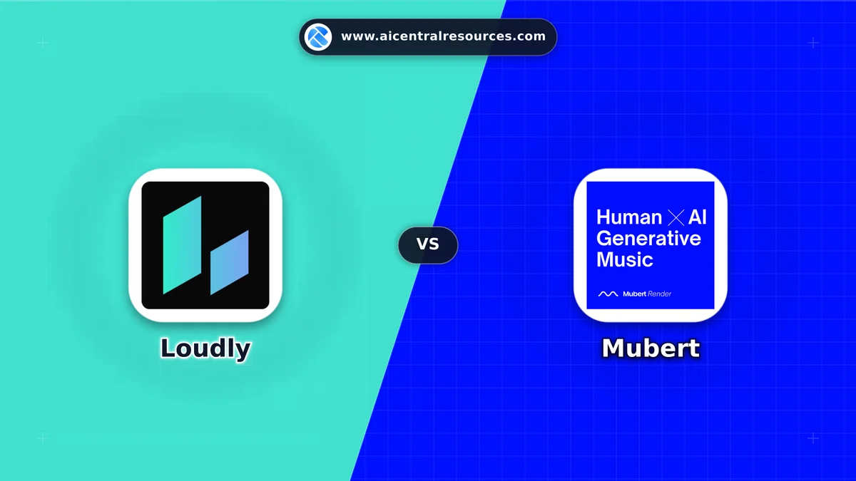 Compare Loudly vs Mubert - Features, Pricing & Performance Matrix Loudly vs Mubert Comparison Battle Card - Features, Pricing & Review in AI Audio & Music Tools