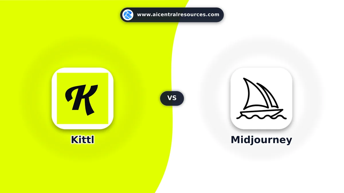 Kittl vs Midjourney Comparison Battle Card - Features, Pricing & Review in AI Design Tools
