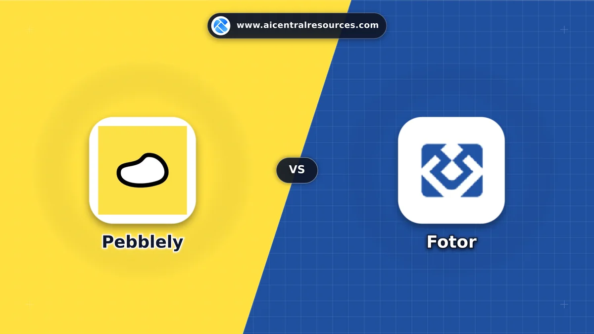 Compare Pebblely vs Fotor - Features, Pricing & Performance Matrix Pebblely vs Fotor Comparison Battle Card - Features, Pricing & Review in AI E-commerce Tools