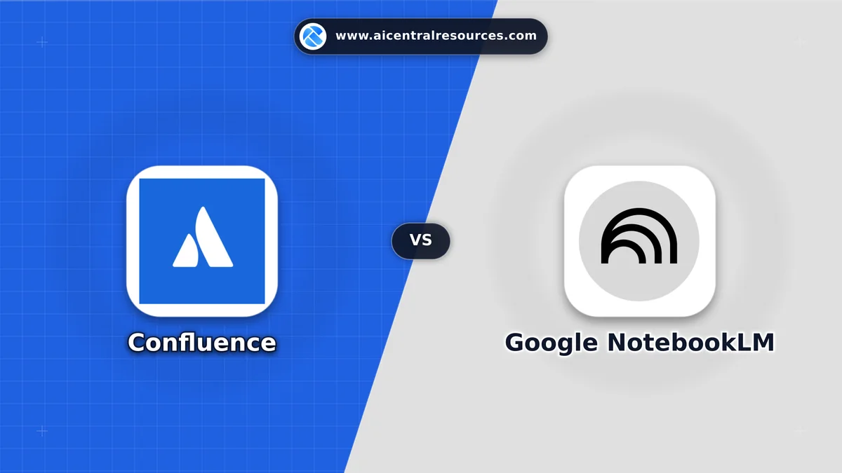 Confluence vs Google NotebookLM Comparison Battle Card: Features, Pricing & Performance Matrix in AI Productivity Tools