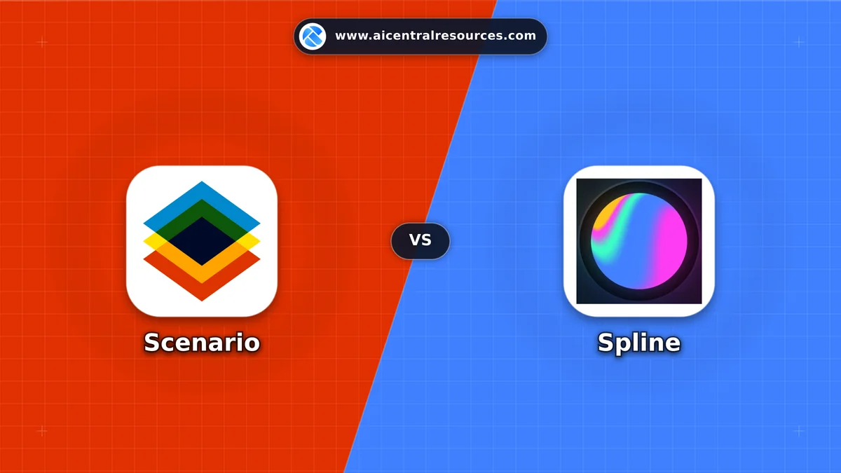 Compare Scenario vs Spline - Features, Pricing & Performance Matrix Scenario vs Spline Comparison Battle Card - Features, Pricing & Review in AI Gaming & Entertainment