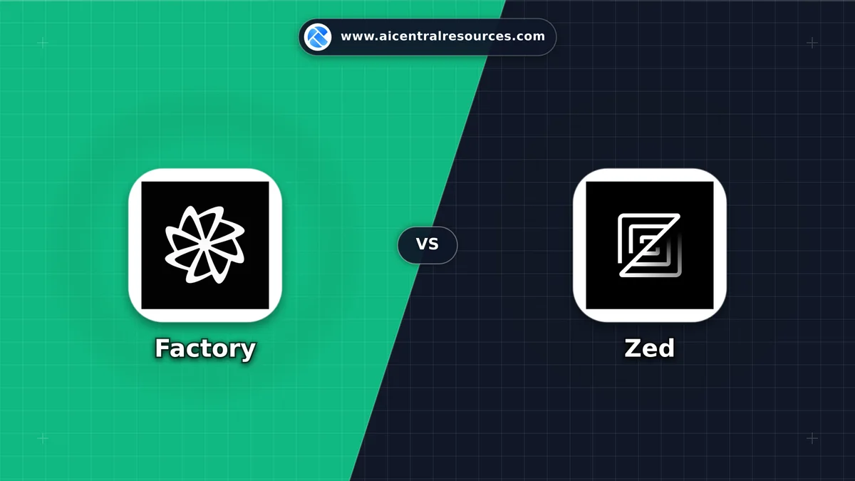 Compare Factory vs Zed - Features, Pricing & Performance Matrix Factory vs Zed Comparison Battle Card - Features, Pricing & Review in AI Coding Assistants