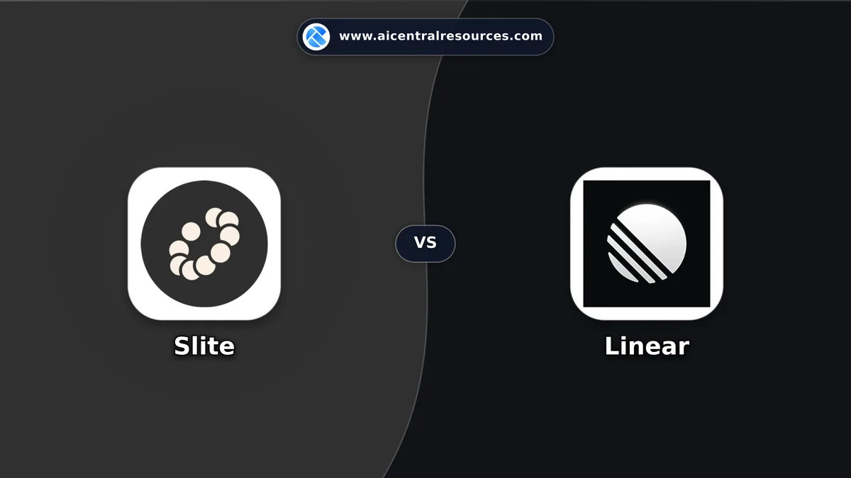 Compare Slite vs Linear - Features, Pricing & Performance Matrix Slite vs Linear Comparison Battle Card - Features, Pricing & Review in AI Productivity Tools