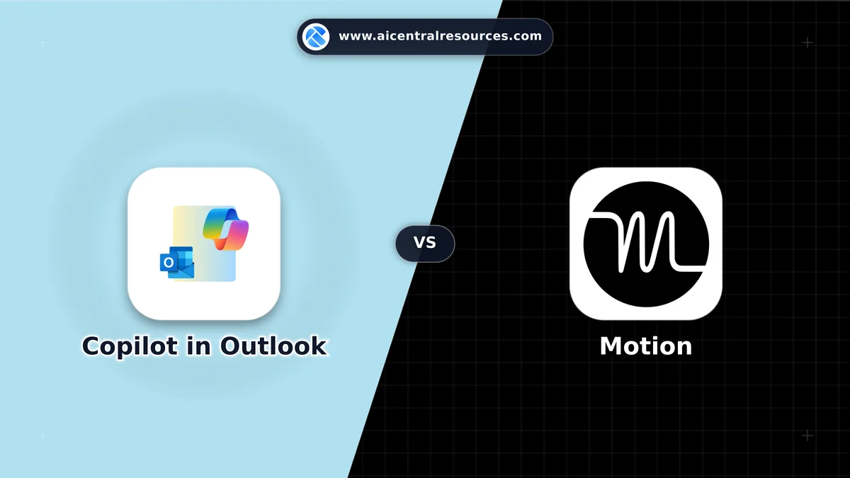 Copilot in Outlook vs Motion Comparison Battle Card - Features, Pricing & Review in AI Productivity Tools