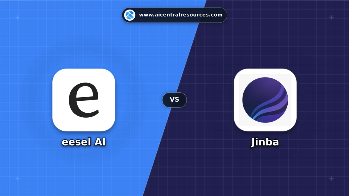 eesel AI vs Jinba Comparison Battle Card - Features, Pricing & Review in AI Writing Assistant Tools