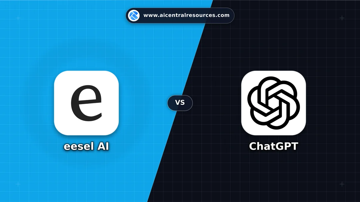 Compare eesel AI vs ChatGPT - In-Depth Feature Matrix, Pricing & Ratings eesel AI vs ChatGPT Comparison Battle Card: Features, Pricing & Performance Matrix in AI Writing Assistant Tools