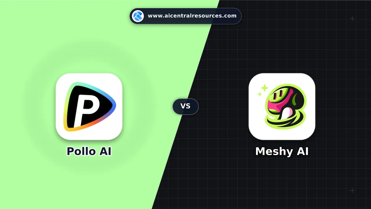 Pollo AI vs Meshy AI Comparison Battle Card - Features, Pricing & Review in AI E-commerce Tools