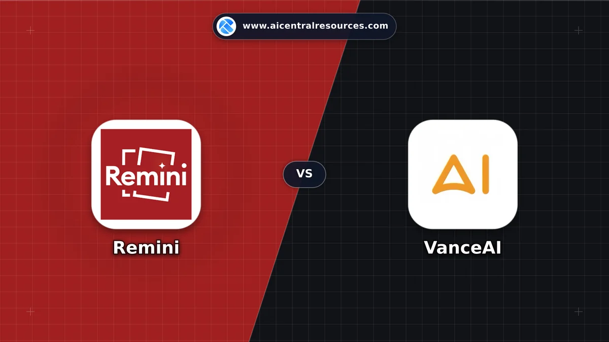 Remini vs VanceAI Comparison Battle Card - Features, Pricing & Review in AI Image Generators
