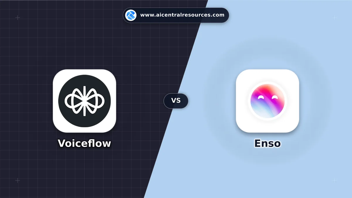 Voiceflow vs Enso Comparison Battle Card - Features, Pricing & Review in AI Chatbots