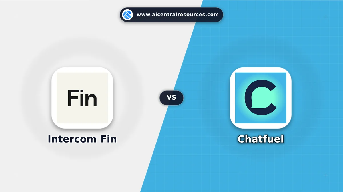 Intercom Fin vs Chatfuel Comparison Battle Card - Features, Pricing & Review in AI Chatbots