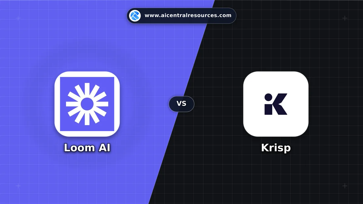 Compare Loom AI vs Krisp - Features, Pricing & Performance Matrix Loom AI vs Krisp Comparison Battle Card - Features, Pricing & Review in AI Productivity Tools