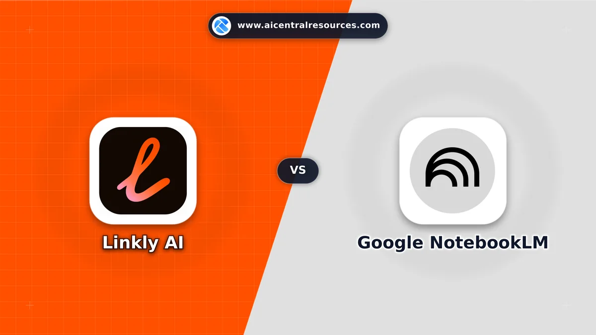 Linkly AI vs Google NotebookLM Comparison Battle Card - Features, Pricing & Review in AI Productivity Tools