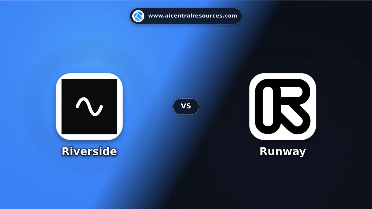 Compare Riverside vs Runway - Features, Pricing & Performance Matrix Riverside vs Runway Comparison Battle Card - Features, Pricing & Review in AI Video Tools