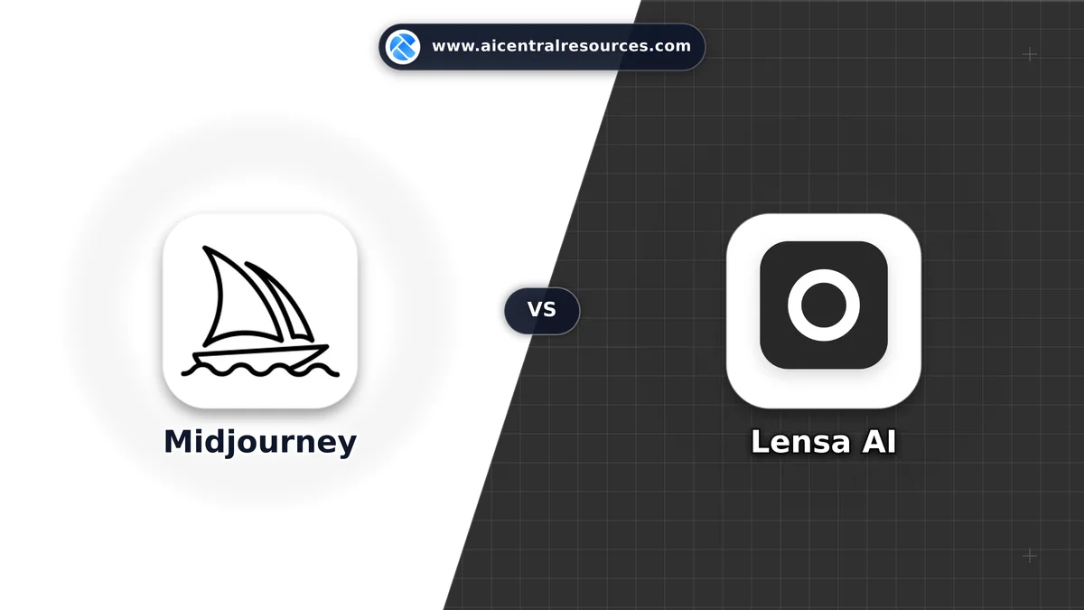Midjourney vs Lensa AI Comparison Battle Card - Features, Pricing & Review in AI Image Generators