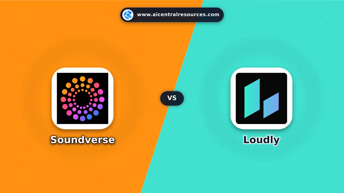Compare Soundverse vs Loudly - Features, Pricing & Performance Matrix Soundverse vs Loudly Comparison Battle Card - Features, Pricing & Review in AI Audio & Music Tools