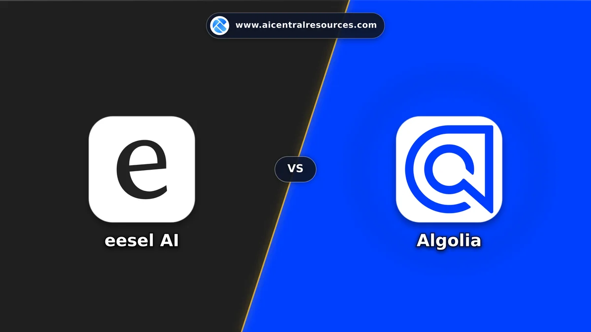 eesel AI vs Algolia Comparison Battle Card: Features, Pricing & Performance Matrix in AI Search Engines