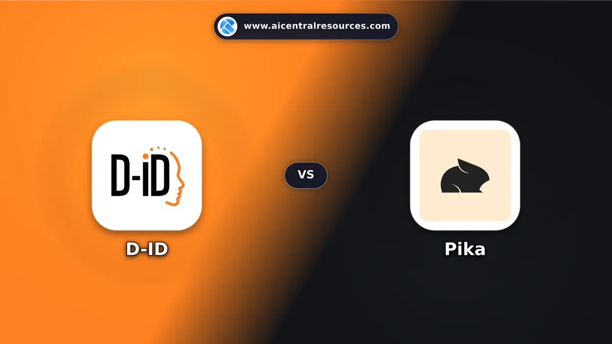 D-ID vs Pika Comparison Battle Card - Features, Pricing & Review in AI Video Tools