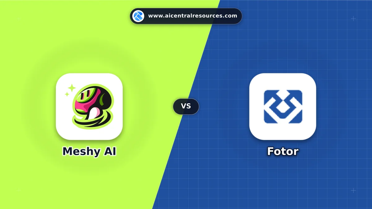 Meshy AI vs Fotor Comparison Battle Card - Features, Pricing & Review in AI E-commerce Tools