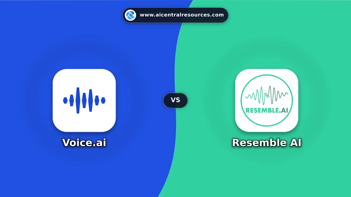 Compare Voice.ai vs Resemble AI - Features, Pricing & Performance Matrix Voice.ai vs Resemble AI Comparison Battle Card - Features, Pricing & Review in AI Audio & Music Tools