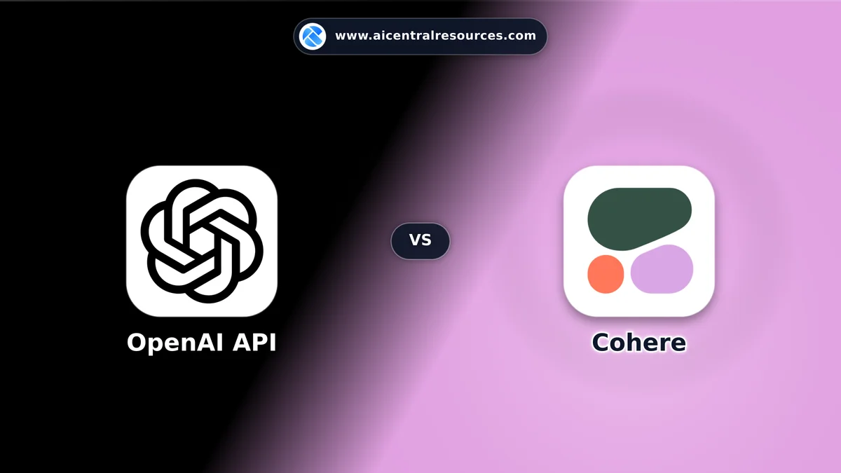 Compare OpenAI API vs Cohere - Features, Pricing & Performance Matrix OpenAI API vs Cohere Comparison Battle Card - Features, Pricing & Review in AI Developer APIs & Platforms