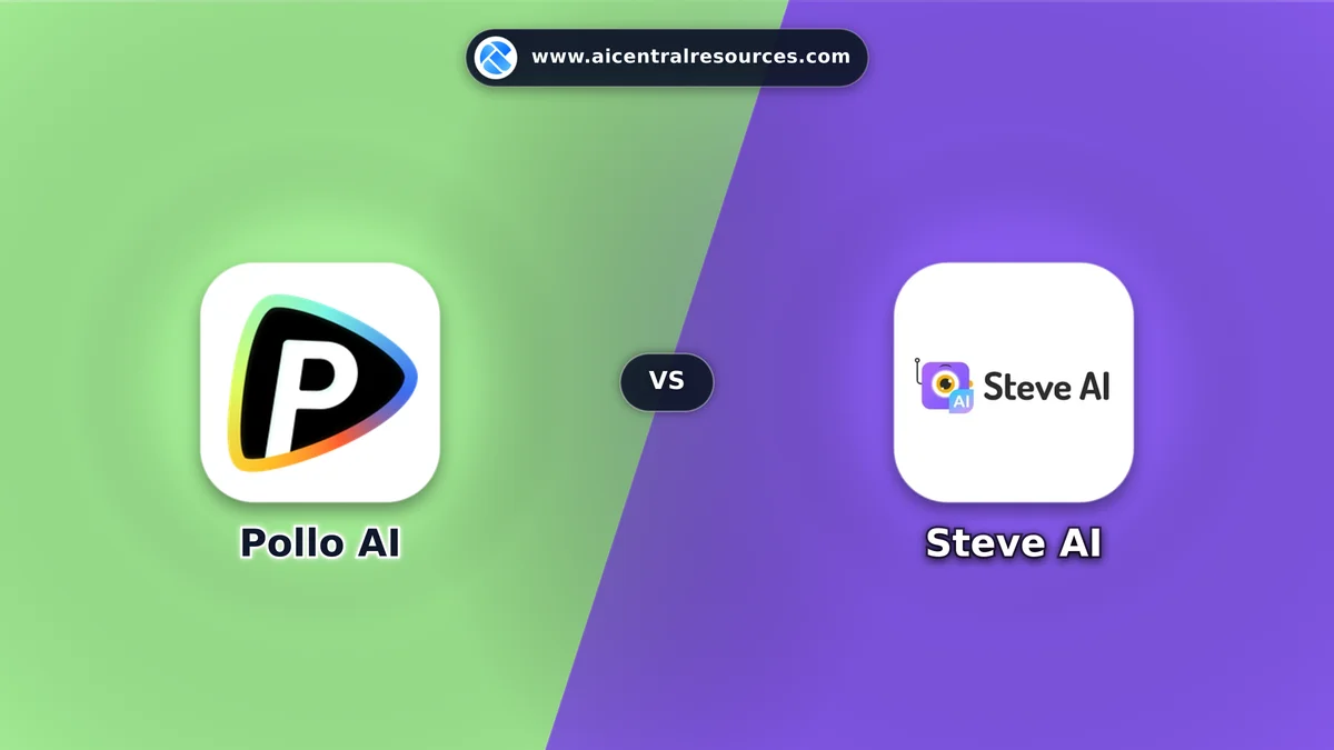 Compare Pollo AI vs Steve AI - Features, Pricing & Performance Matrix Pollo AI vs Steve AI Comparison Battle Card - Features, Pricing & Review in AI Video Tools