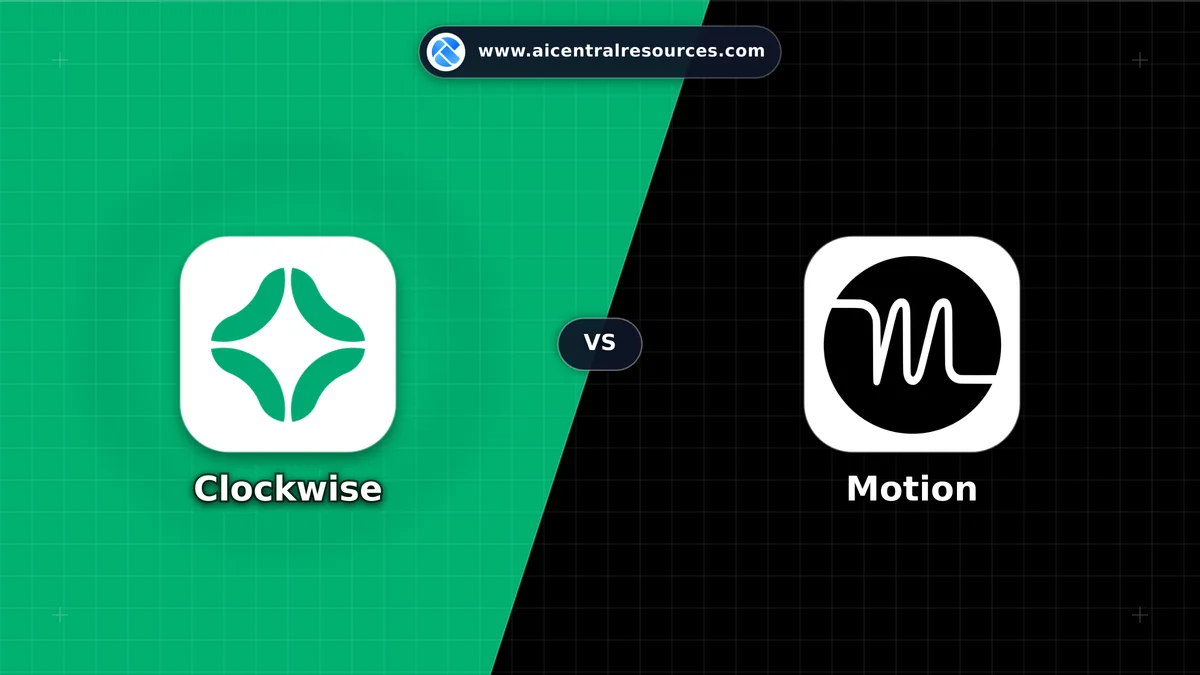 Compare Clockwise vs Motion - Features, Pricing & Performance Matrix Clockwise vs Motion Comparison Battle Card - Features, Pricing & Review in AI Productivity Tools