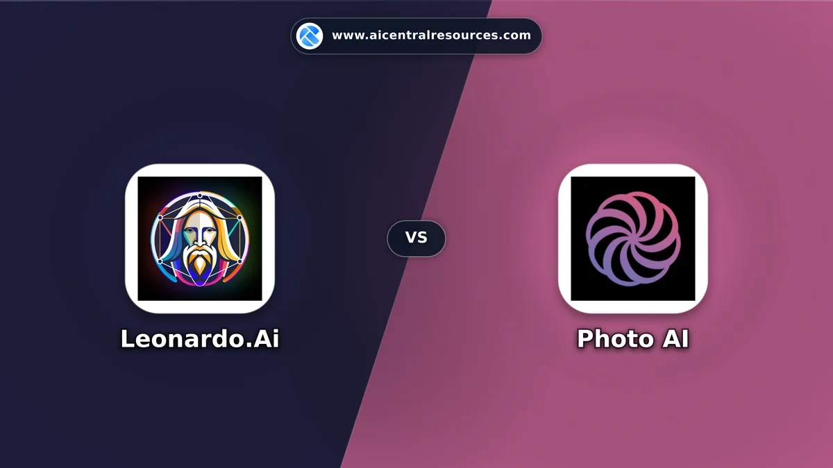 Leonardo.Ai vs Photo AI Comparison Battle Card - Features, Pricing & Review in AI Image Generators