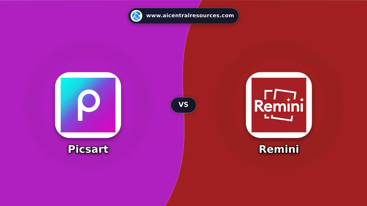 Compare Picsart vs Remini - Features, Pricing & Performance Matrix Picsart vs Remini Comparison Battle Card - Features, Pricing & Review in AI Design Tools