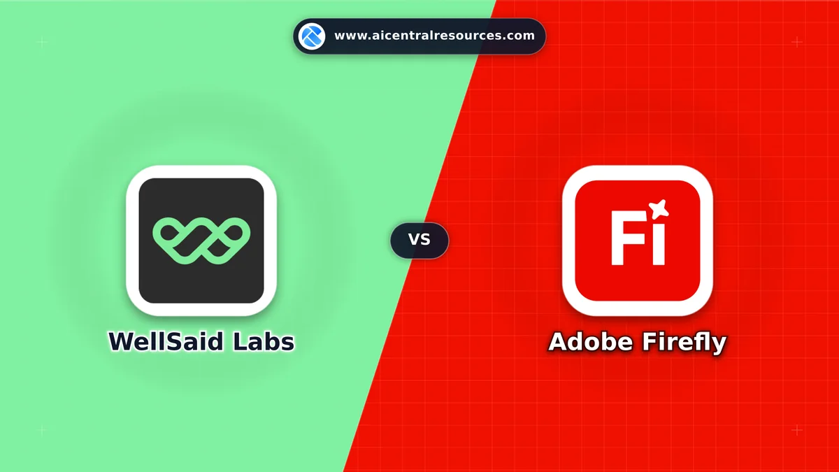 WellSaid Labs vs Adobe Firefly Comparison Battle Card - Features, Pricing & Review in AI Audio & Music Tools