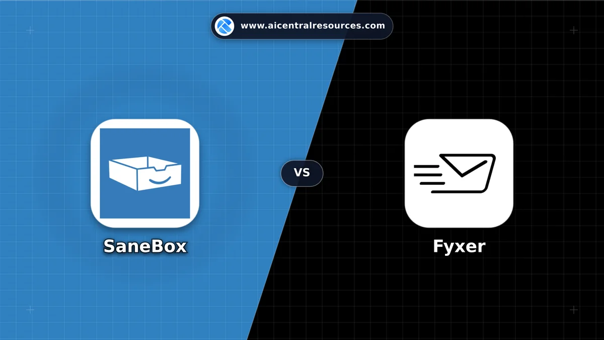 Compare SaneBox vs Fyxer - In-Depth Feature Matrix, Pricing & Ratings SaneBox vs Fyxer Comparison Battle Card: Features, Pricing & Performance Matrix in AI Productivity Tools